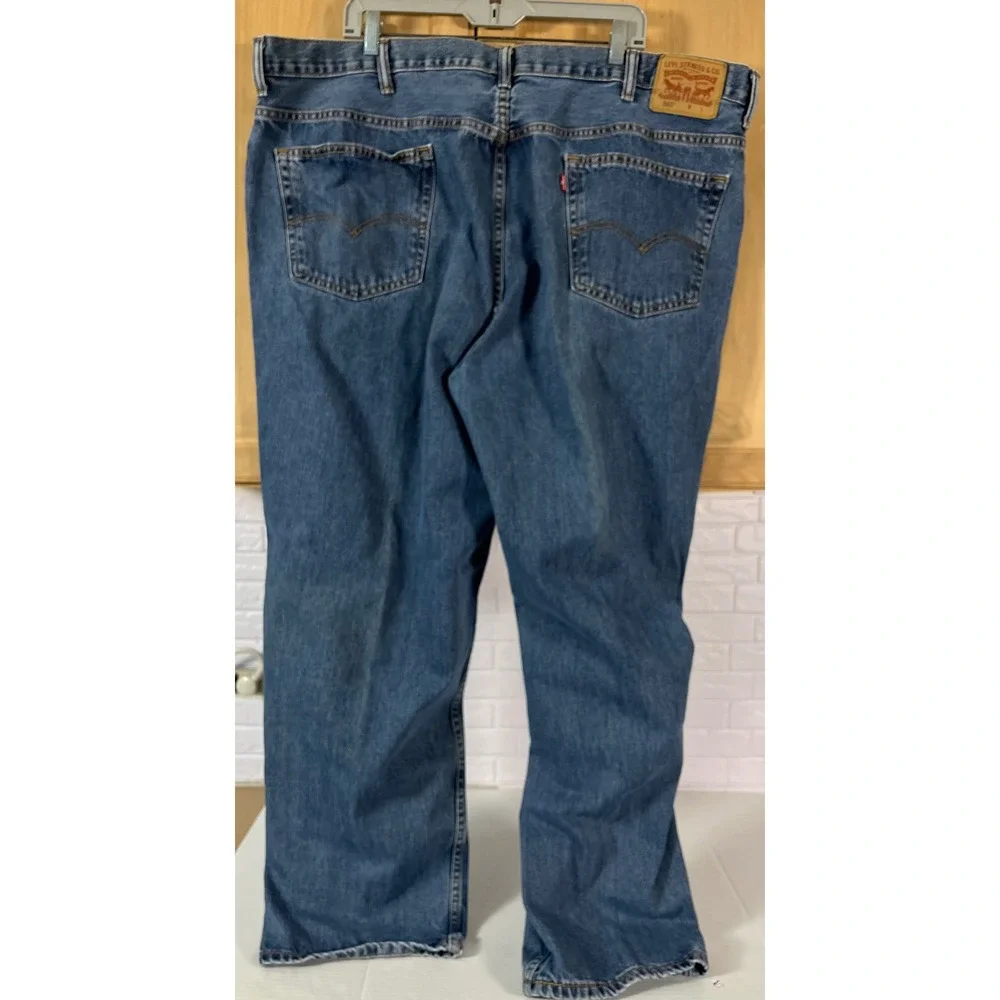 Levi's 560 Jeans Mens 48x32 Blue Excellent Comfort Fit Tapered Leg Denim